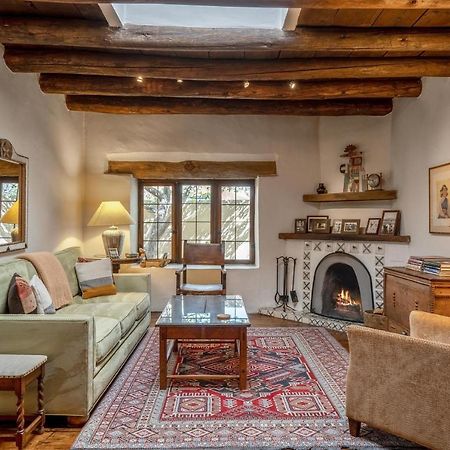 3BD Garcia Street Adobe Villa Santa Fe Eksteriør billede