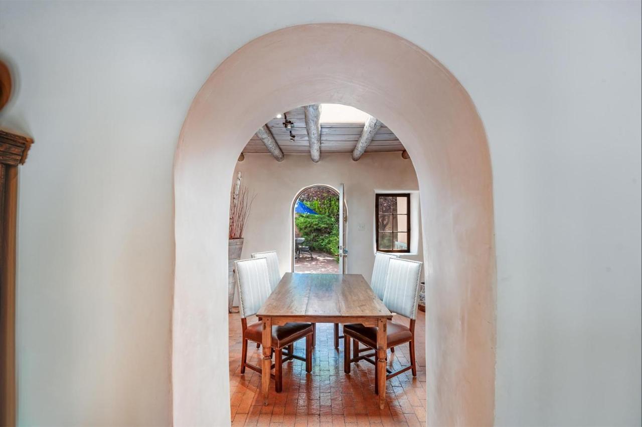 3BD Garcia Street Adobe Villa Santa Fe Eksteriør billede