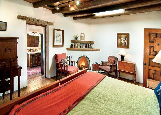 3BD Garcia Street Adobe Villa Santa Fe Eksteriør billede
