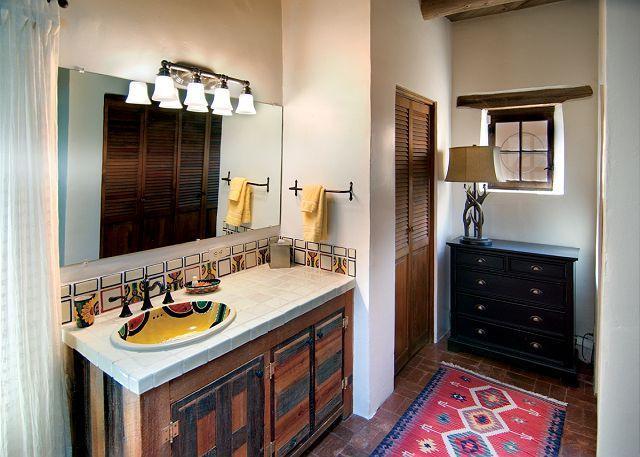 3BD Garcia Street Adobe Villa Santa Fe Eksteriør billede